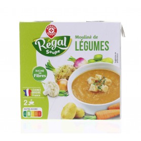 MOULINE DE LEGUMES VARIES 2X30CL REGAL SOUPE