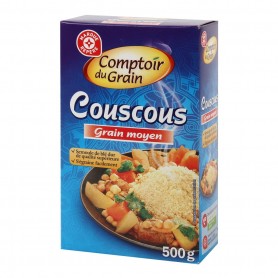COUSCOUS MOYEN 500G COMPTOIR DU GRAIN