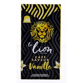 Capsule café vanille - LE LION - x10