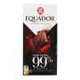 TABLETTE CHOCOLAT NOIR DEGUSTATION 99% CACAO 80G EQUADOR