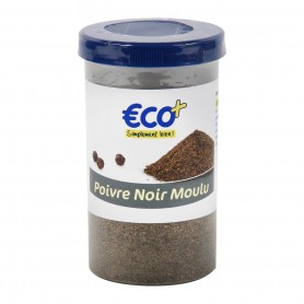 POIVRE NOIR MOULU POT 90G ECO+