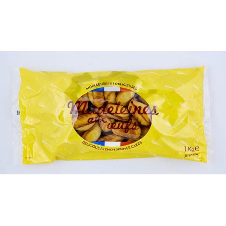 Madeleines aux oeufs - 1kg