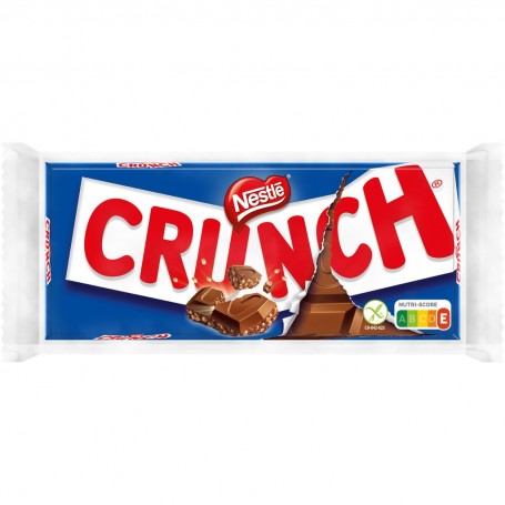 CRUNCH Lait Tablette 2 x 100g