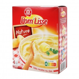 PUREE DE PDT NATURE 4X125G POMLISSE
