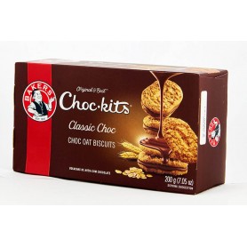 BISCUIT CHOCOLAT CHOC.KITS BAKERS 200GRS