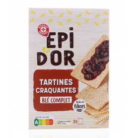 Tartines Craquantes au Blé Complet - EPI D'OR - 250g