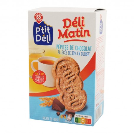 BISCUITS PETIT DEJ PEPITE CHOC ALLEG 300G GRAINEA