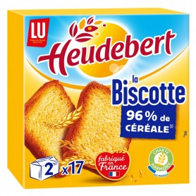 Biscottes Heudebert Nature 34 T 300g