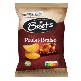 CHIPS Brets Aromatisé Poulet Braisé 125g