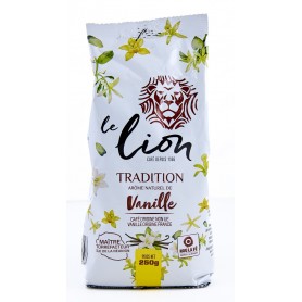 Café moulu à la vanille - LE LION - 250g