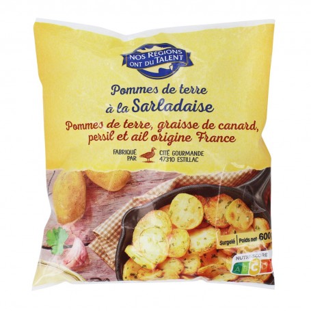 POMME DE TERRE A LA SARLADAISE SURG 600G NRT