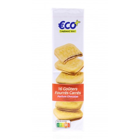 GOUTER FOURRE CARRE CHOCO 300G ECO+