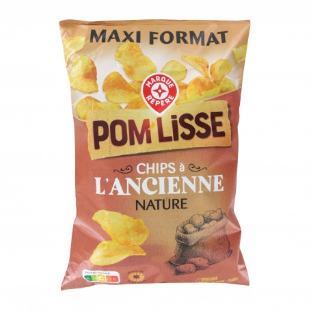 CHIPS A L'ANCIENNE NATURE 270G POMLISSE