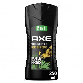 Axe Gel Douche Homme 5 en 1 Wild 250ml