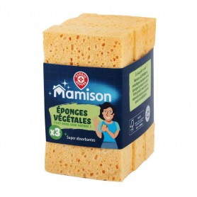 EPONGES VEGETALES X3 MAMISON