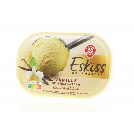 GLACE VANILLE BAC ESKISS 500G