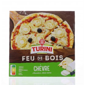 PIZZA CHEVRE AU FEU BOIS TURINI 420G