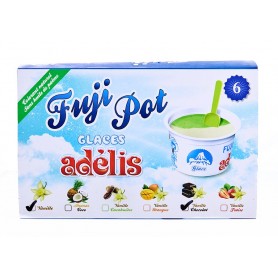 Pot de glaces fuji pot assortiment de parfum X6- ADELIS - 420g