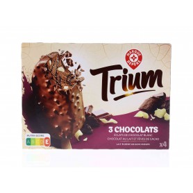 4 BATONNETS TRIUM TROIS CHOCOLATS 282GR