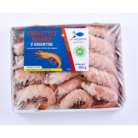 Crevettes rouges d'argentine - LE PECHEUR - 400g