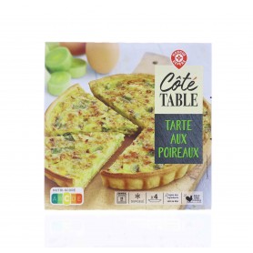 TARTE AUX POIREAUX COTE TABLE 400G