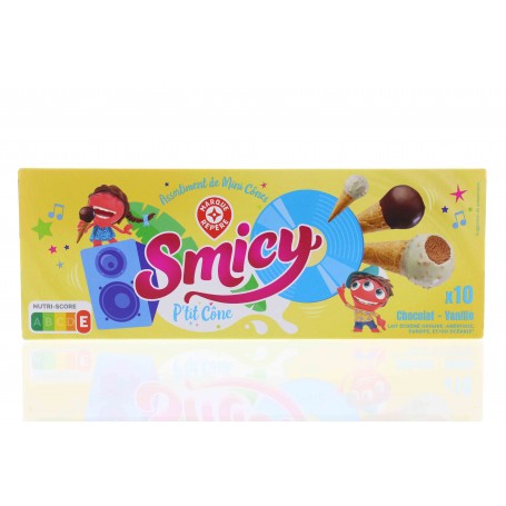 Mini Cônes Glacés X10 - SMICY - 167g