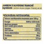 JAMBON D'AUVERGNE IGP 100G NRT