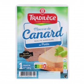 MOUSSE DE CANARD AU PORTO 180G TRADILEGE