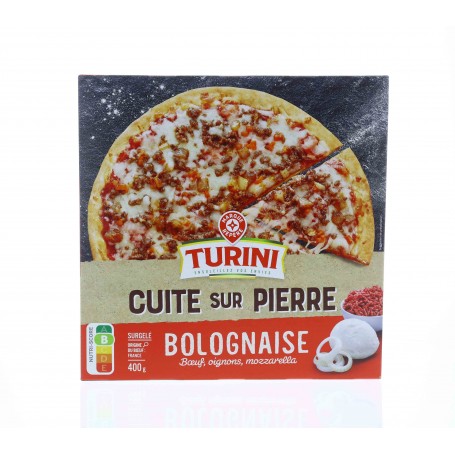 PIZZA BOLOGNAISE CUITE SUR PIERRE TURINI 400G