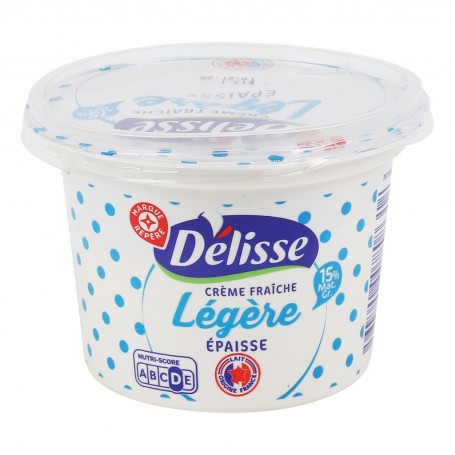 CREME FRAICHE LEGERE 15%MG 20CL DELISSE