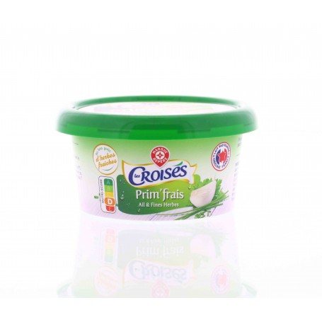 FROMAGE A TARTINER AIL FINES HERBES 24%MG 150G PRIM'FRAIS