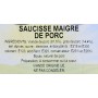 Saucisse maigre de porc - MAK-YUEN - 600g