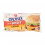 TRANCHES FROMAGE FONDU CHEDDAR X20 - LES CROISÉS - 340 G