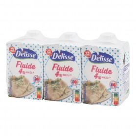 SPE LAITIERE FLUIDE UHT 4% 3X20CL DELISSE