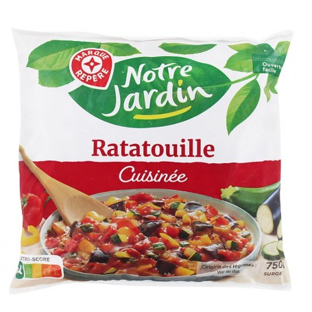 RATATOUILLE CUISINEE-NOTRE JARDIN- 750G