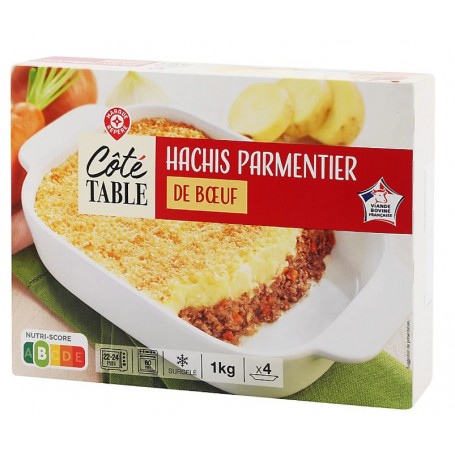 HACHIS PARMENTIER DE BOEUF-COTE TABLE-1KG