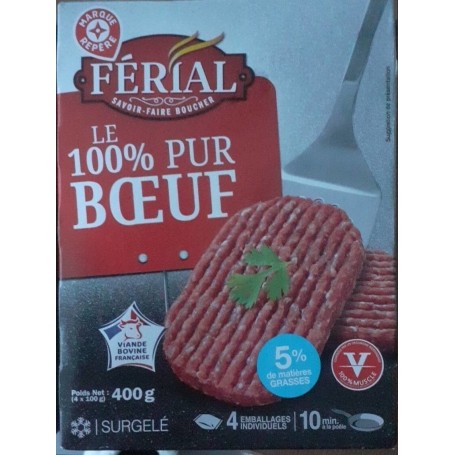 STEACK  5%GM CHANTEGRIL - FERIAL-400G