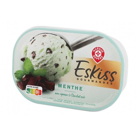 BAC CREME GLACEE MENTHE CHOCO-ESKISS-500G