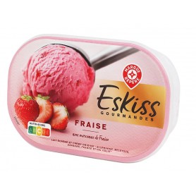 BAC CREME GLACEE FRAISE-ESKISS-500G