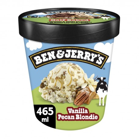 BEN ET JERRY'S-VANILLE PECAN 465ML
