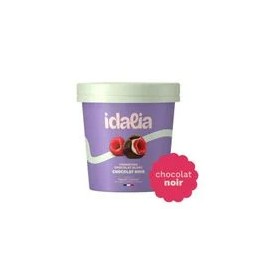 FRAMBOISE ENROBE CHOCOLAT NOIR- IDALIA- 150GR