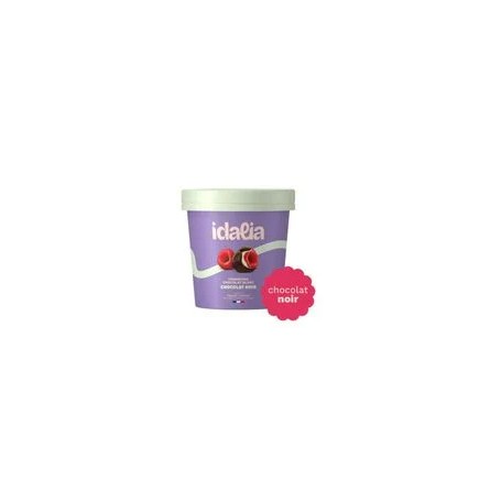 FRAMBOISE ENROBE CHOCOLAT NOIR- IDALIA- 150GR