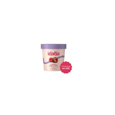 FRAMBOISE ENROBE CHOCOLAT blanc- IDALIA- 150GR