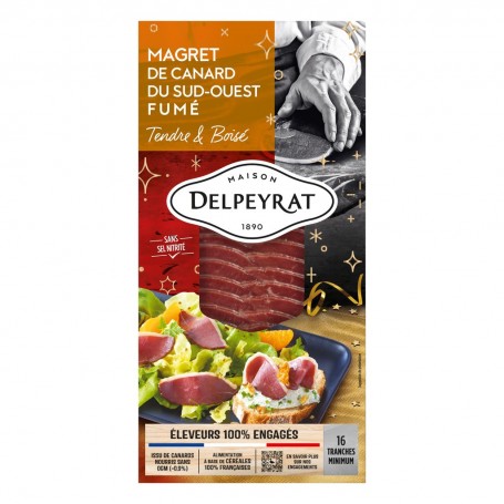 Magret de Canard du Sud-Ouest Fumé Tranché