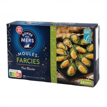 MOULES FARCIES X24 ASC SURG 250G(1054087)