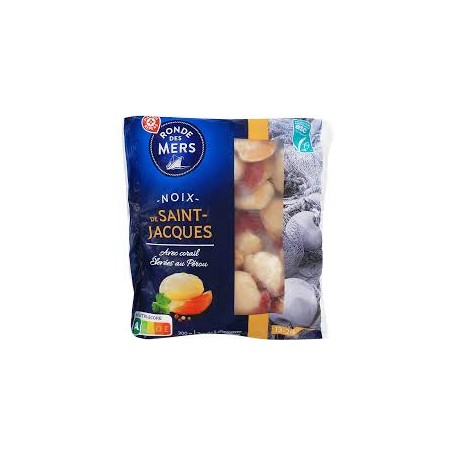Noix de Saint-Jacques avec corail 300g surgelées