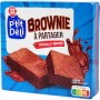 Brownie à partager Chocolat et Pépites de Chocolat - P'TIT DELI - 285g