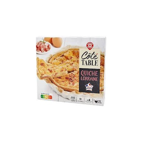 QUICHE LORRAINE-COTE TABLE-400G