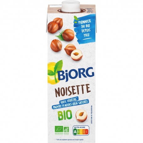 BOISSON NOISETTE CALCIUM - BJORG - 1L