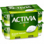 Yaourts Bifidus Activia Brassés natures 12x110g